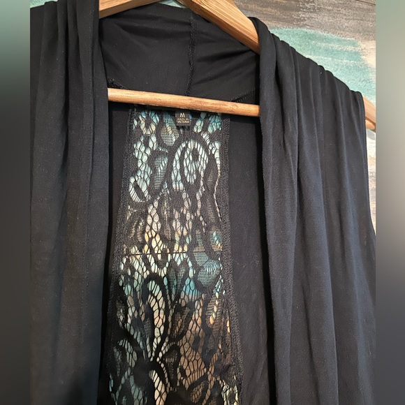 Jackets & Blazers - Always indigo, size medium black vest